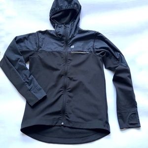 Mountain Equipment Co-op Full Zip Hooded Jacket Men's S MEC Polyester Spandex